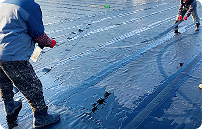 보강 테이프 부착