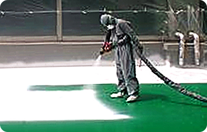 폴리우레아 도포