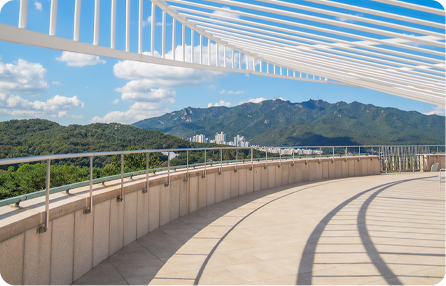 건축 구조물 옥상