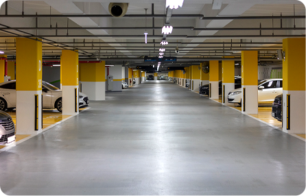 철 구조물 옥상